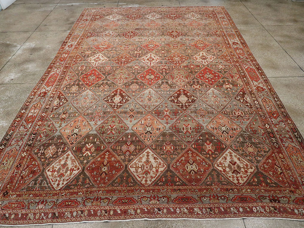 Antique Persian Afshar Carpet, No.23602 - Gss