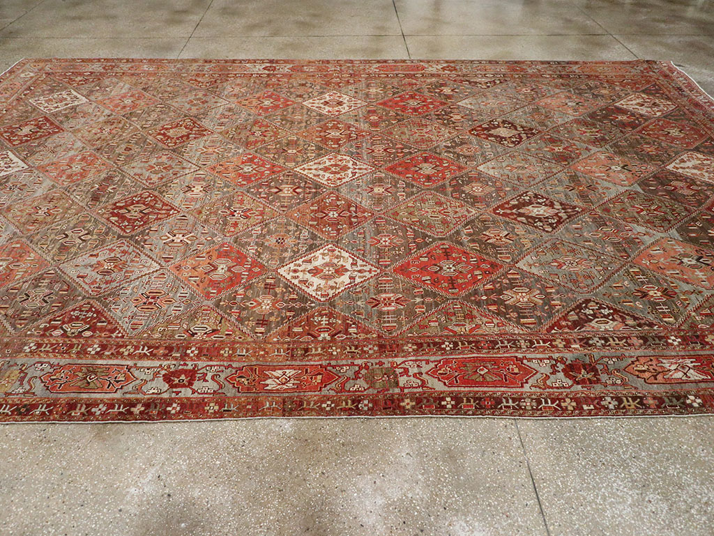 Antique Persian Afshar Carpet, No.23602 - Gss