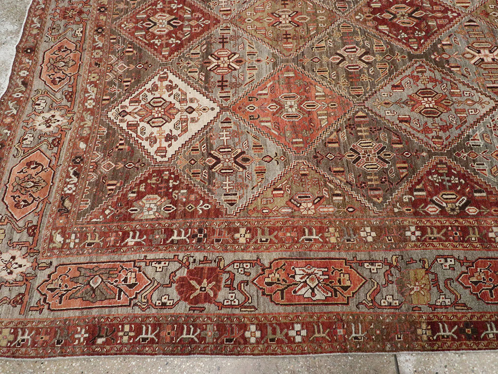 Antique Persian Afshar Carpet, No.23602 - Gss