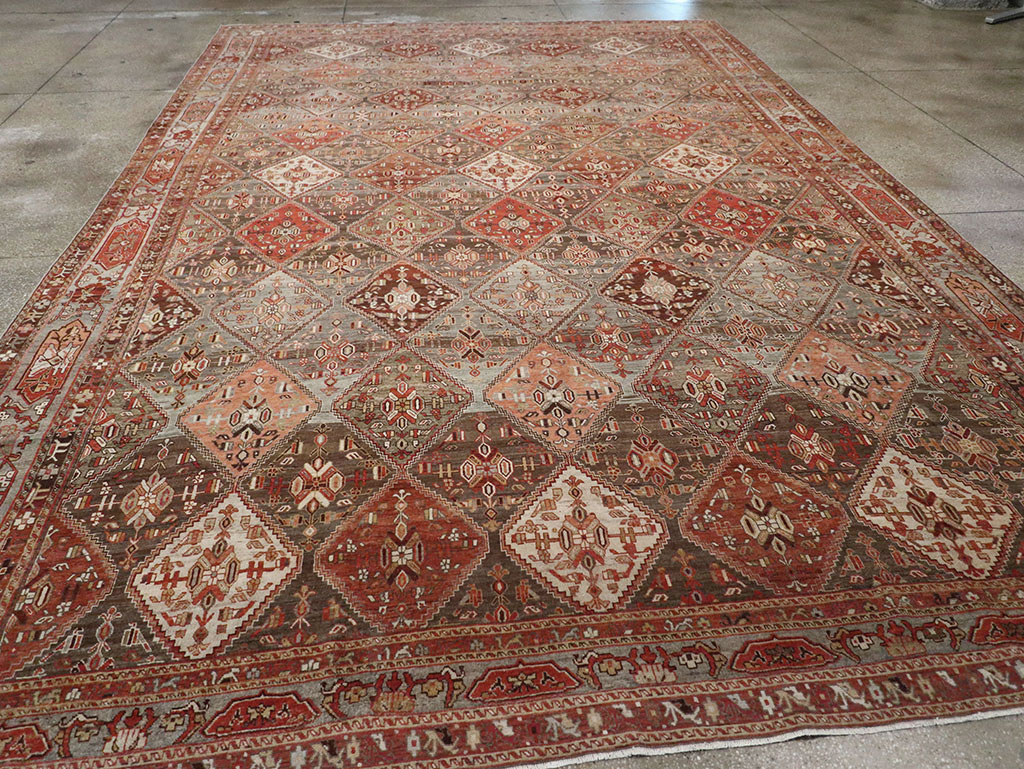 Antique Persian Afshar Carpet, No.23602 - Gss