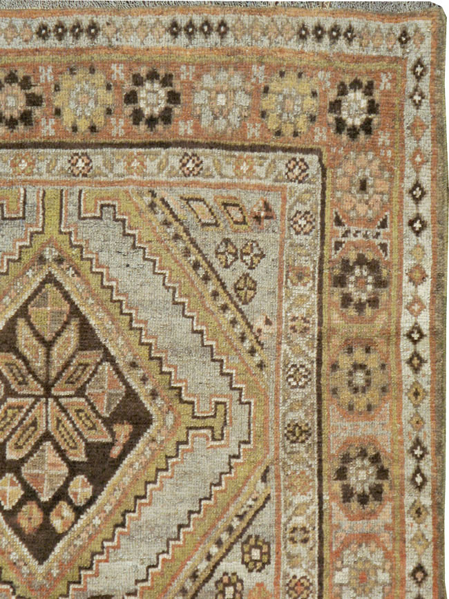 Antique Persian Kurdish Rug, No.23609 - Gss
