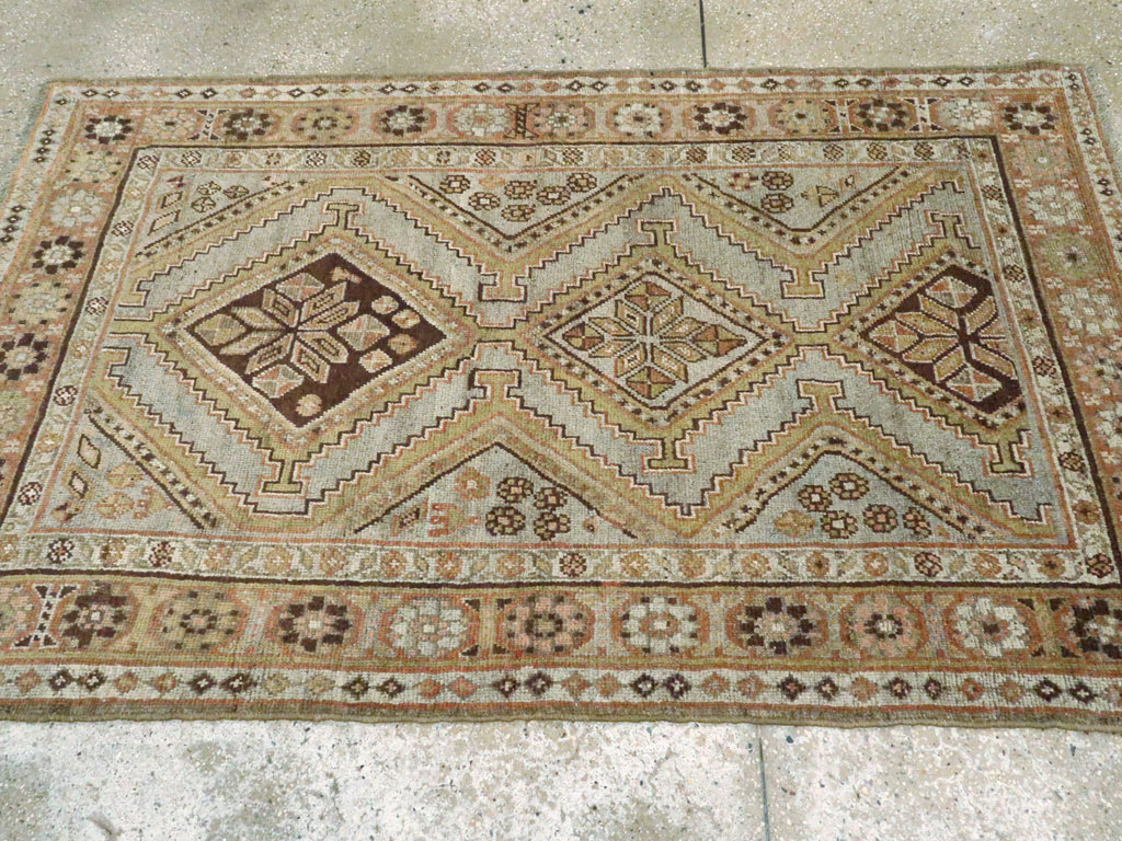 Antique Persian Kurdish Rug, No.23609 - Gss