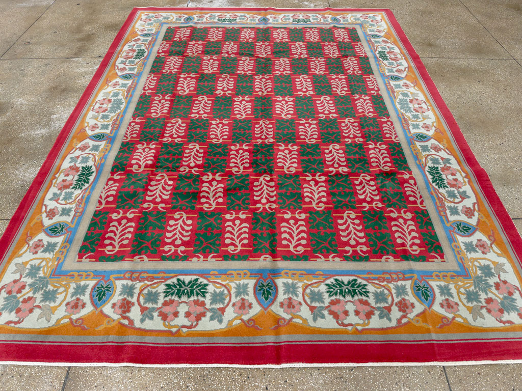 Vintage Chinese Art Deco Carpet, No.23612 - Gss