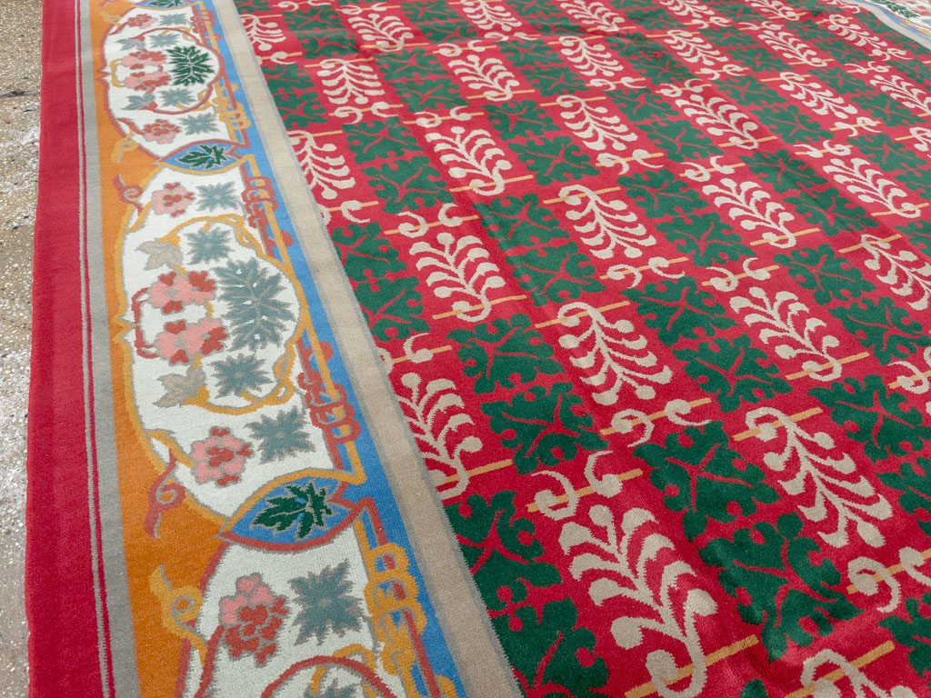Vintage Chinese Art Deco Carpet, No.23612 - Gss
