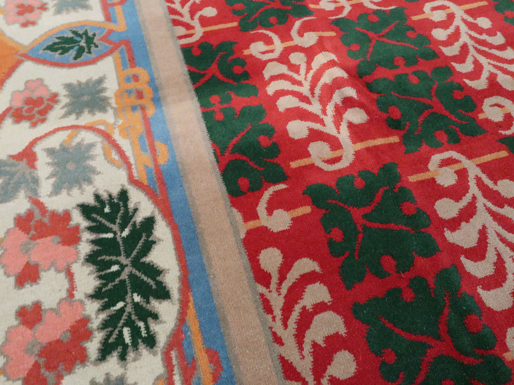 Vintage Chinese Art Deco Carpet, No.23612 - Gss