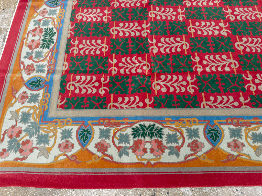 Vintage Chinese Art Deco Carpet, No.23612 - Gss