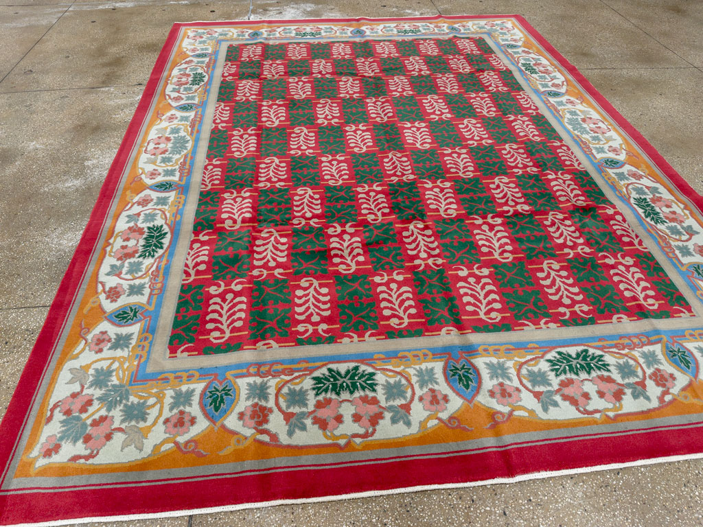 Vintage Chinese Art Deco Carpet, No.23612 - Gss
