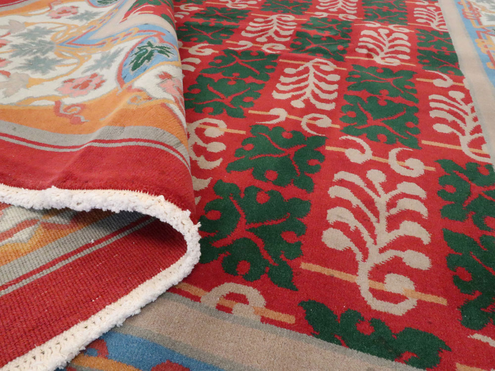 Vintage Chinese Art Deco Carpet, No.23612 - Gss