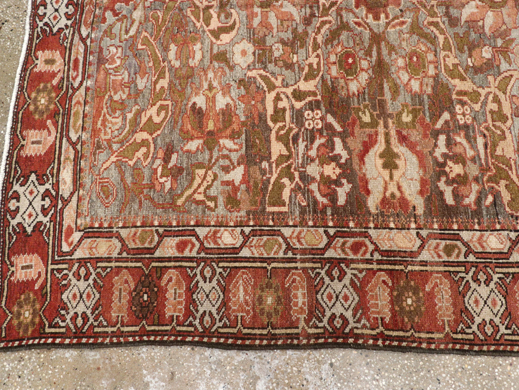 Antique Persian Bakhtiari Gallery Carpet, No.23613 - Gss