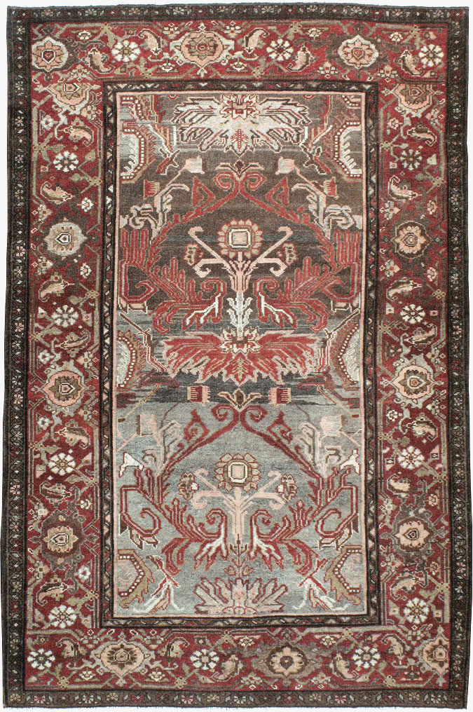 Vintage Persian Malayer Rug, No.23614 - Gss