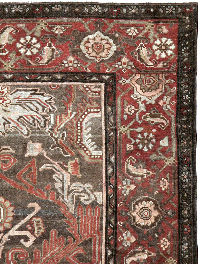 Vintage Persian Malayer Rug, No.23614 - Gss
