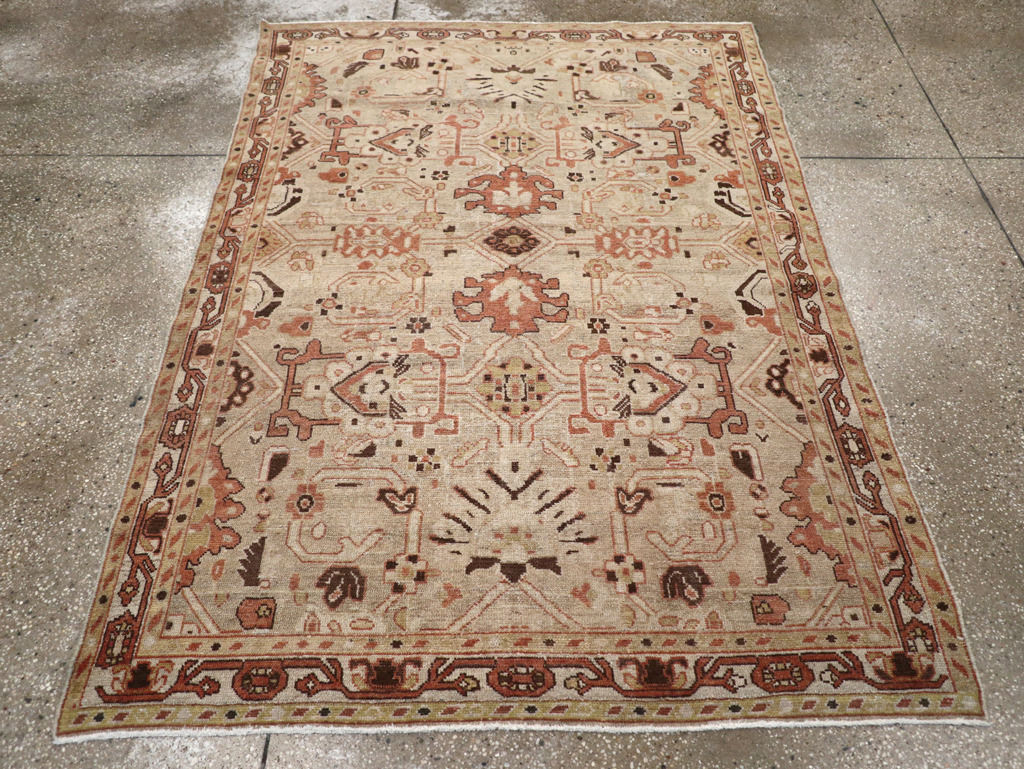 Vintage Persian Malayer Rug, No.23615 - Gss