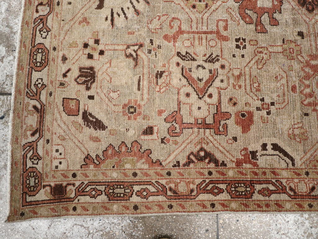 Vintage Persian Malayer Rug, No.23615 - Gss