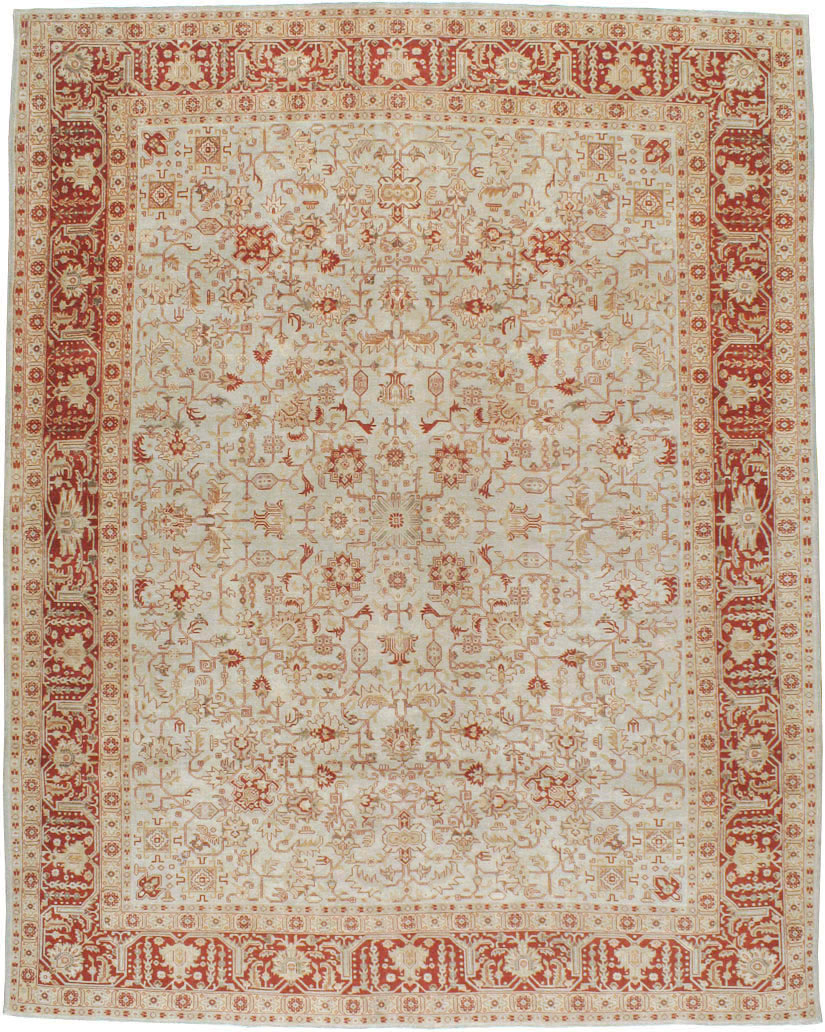 Antique Persian Tabriz Carpet, No.23617 - Gss