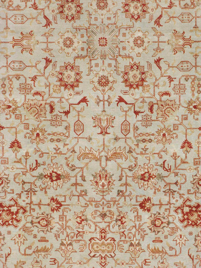 Antique Persian Tabriz Carpet, No.23617 - Gss