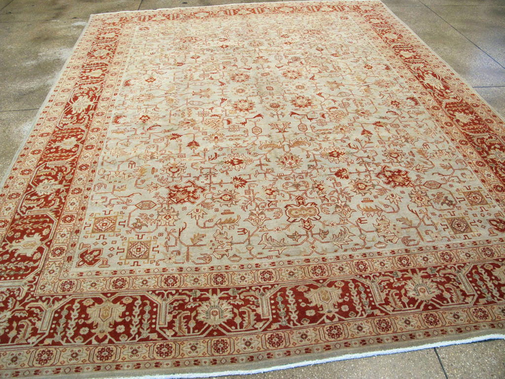 Antique Persian Tabriz Carpet, No.23617 - Gss