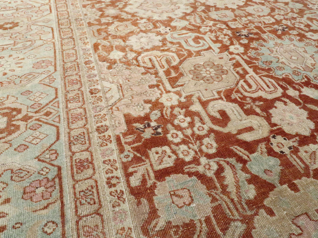 Antique Persian Tabriz Large Room Size Carpet, No.23620 - Gss