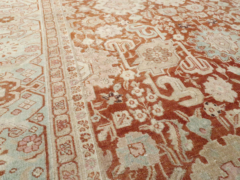 Antique Persian Tabriz Large Room Size Carpet, No.23620 - Gss