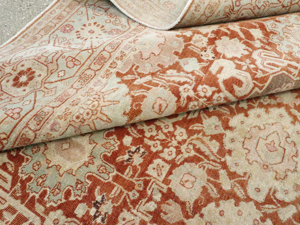 Antique Persian Tabriz Large Room Size Carpet, No.23620 - Gss