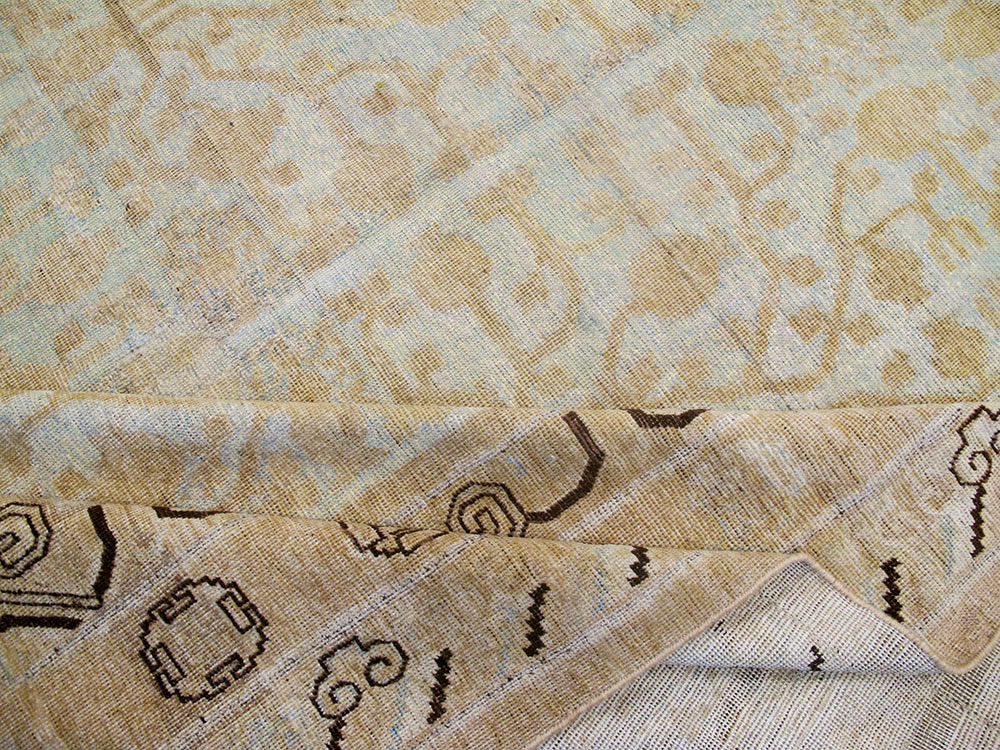 Vintage East Turkestan Khotan Gallery Carpet, No.23621 - Gss