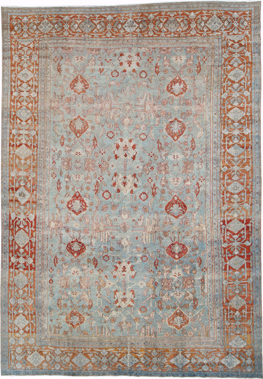 Antique Persian Bibikabad Carpet, No.23623 - Gss