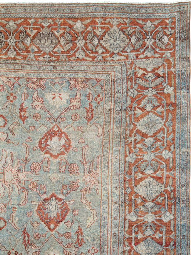 Antique Persian Bibikabad Carpet, No.23623 - Gss