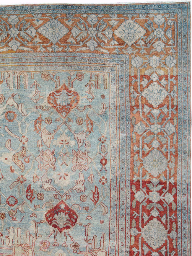 Antique Persian Bibikabad Carpet, No.23623 - Gss