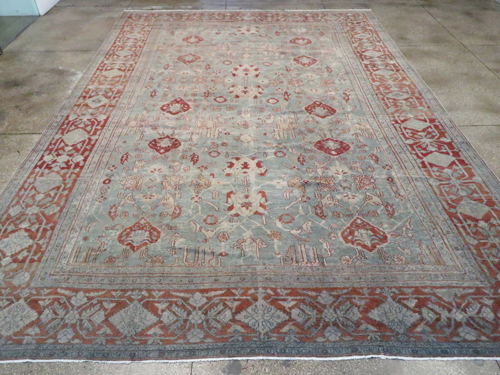 Antique Persian Bibikabad Carpet, No.23623 - Gss