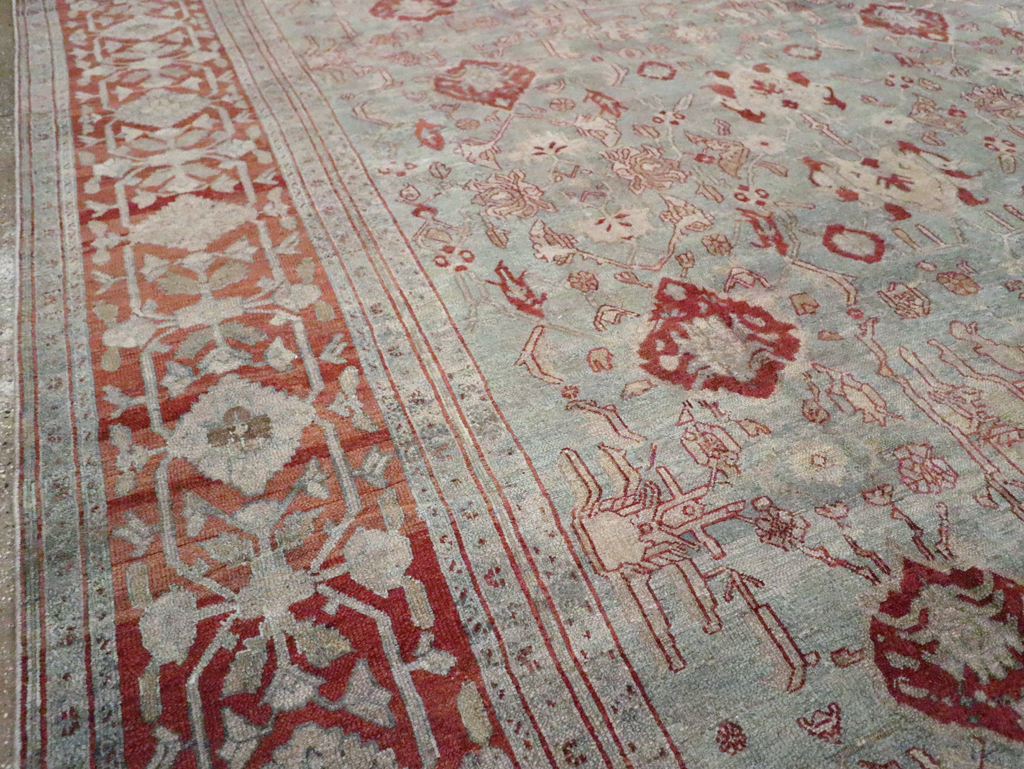 Antique Persian Bibikabad Carpet, No.23623 - Gss