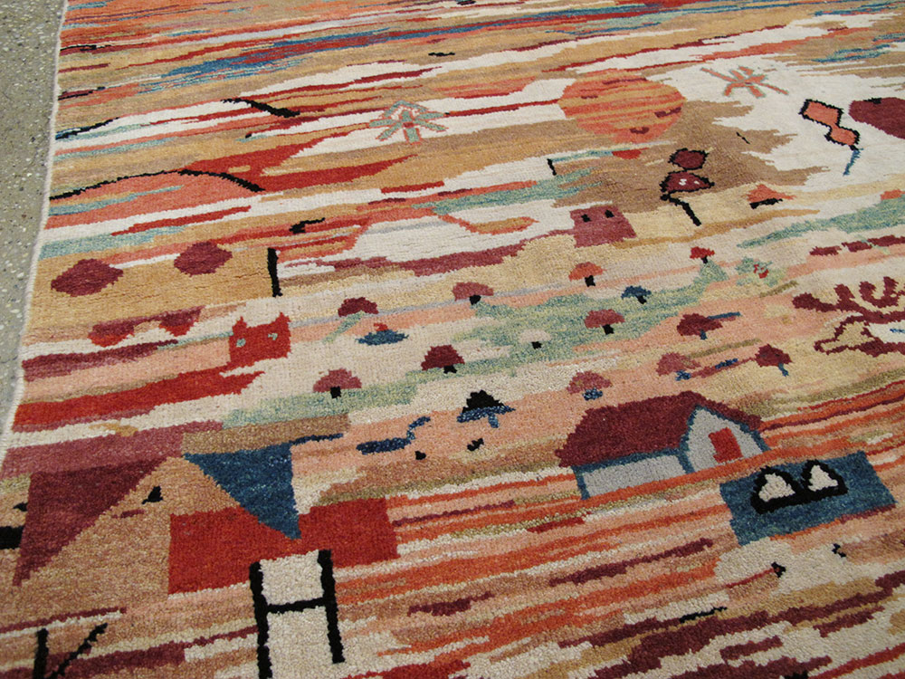 Vintage Turkish Anatolian Accent Rug, No.23629 - Gss