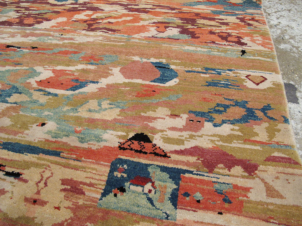 Vintage Turkish Anatolian Accent Rug, No.23629 - Gss