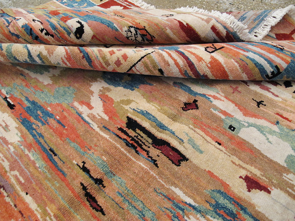 Vintage Turkish Anatolian Accent Rug, No.23629 - Gss