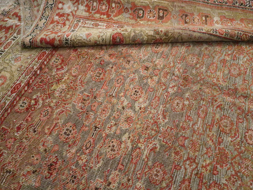 Antique Persian Bidjar Room Size Carpet, No.23633 - Gss