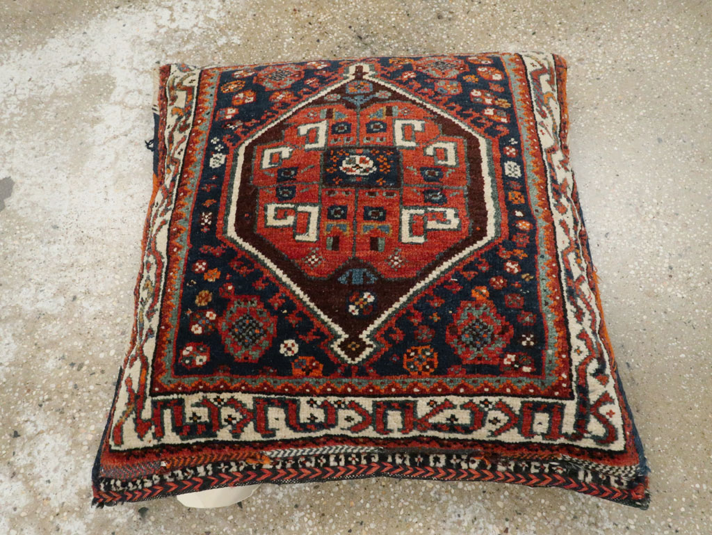 Antique Persian Northwest Bag Face Pillow, No.23640 - Gss