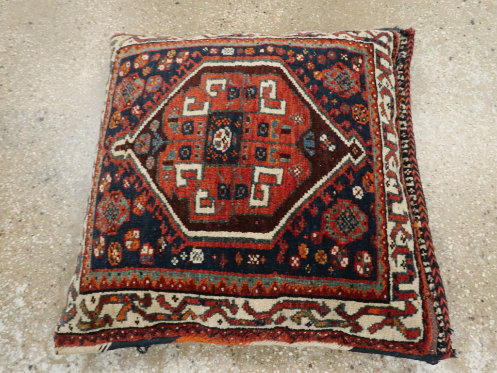 Antique Persian Northwest Bag Face Pillow, No.23640 - Gss