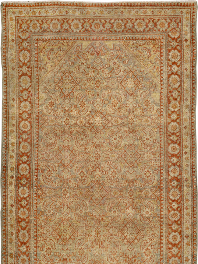 Antique Persian Malayer Runner, No.23646 - Gss