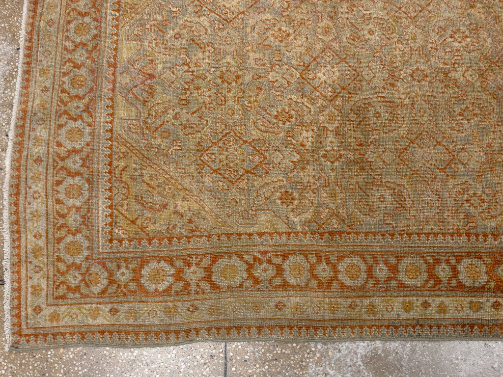 Antique Persian Malayer Runner, No.23646 - Gss