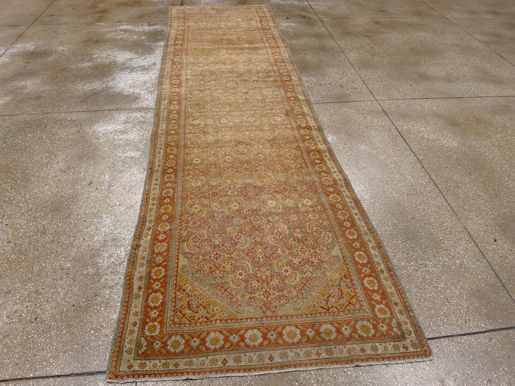 Antique Persian Malayer Runner, No.23646 - Gss