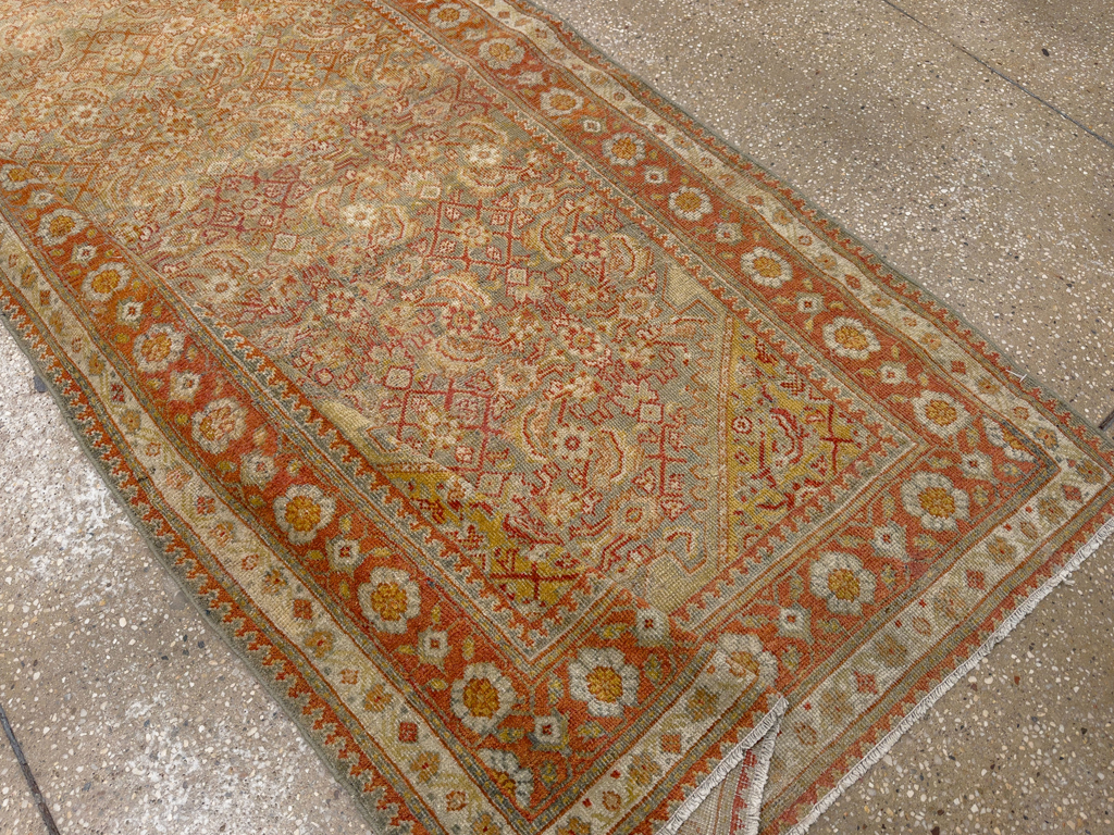 Antique Persian Malayer Runner, No.23646 - Gss