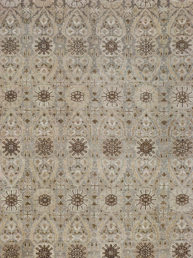 Antique Persian Tabriz Carpet, No.23647 - Gss