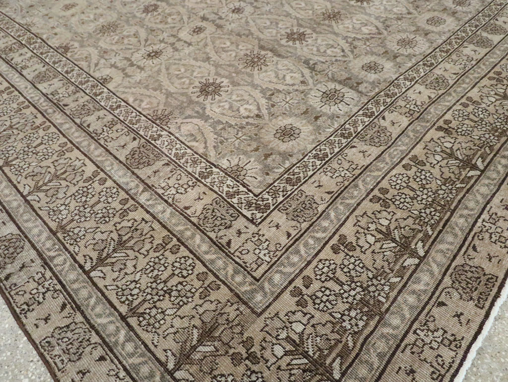 Antique Persian Tabriz Carpet, No.23647 - Gss