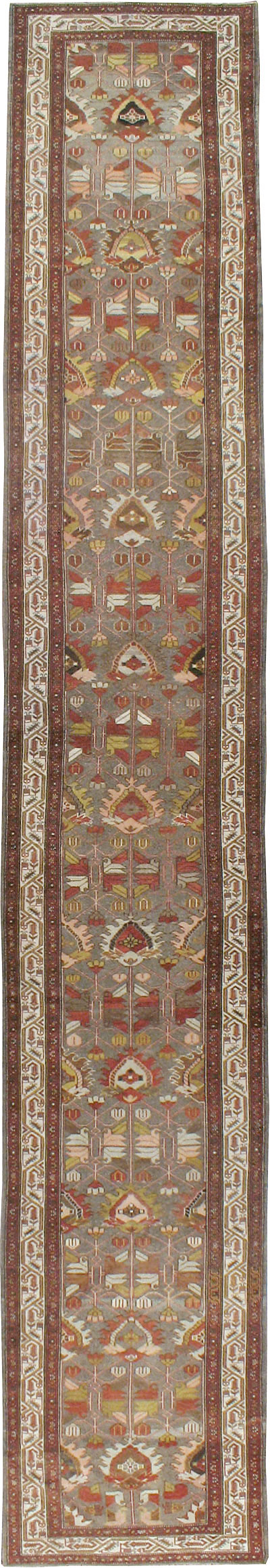 Vintage Persian Malayer Runner, No.23648 - Gss