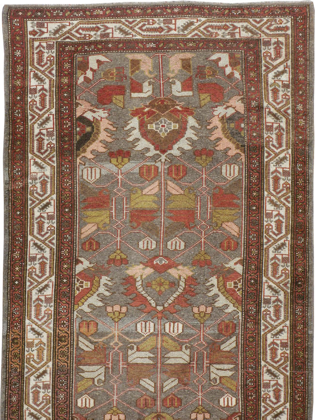 Vintage Persian Malayer Runner, No.23648 - Gss