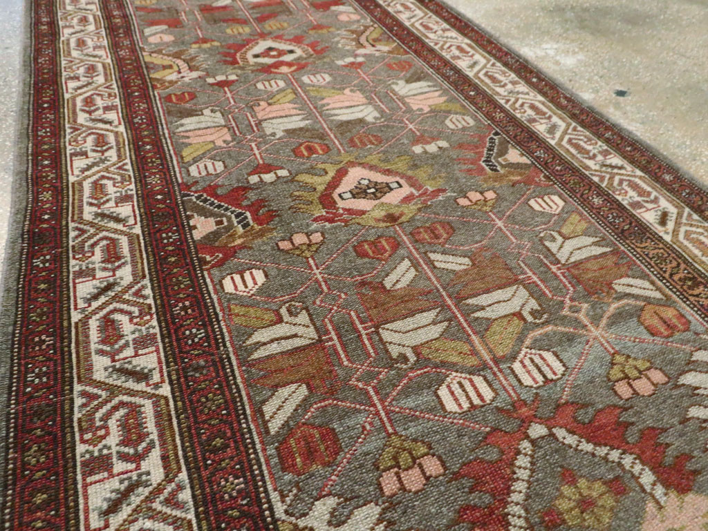 Vintage Persian Malayer Runner, No.23648 - Gss