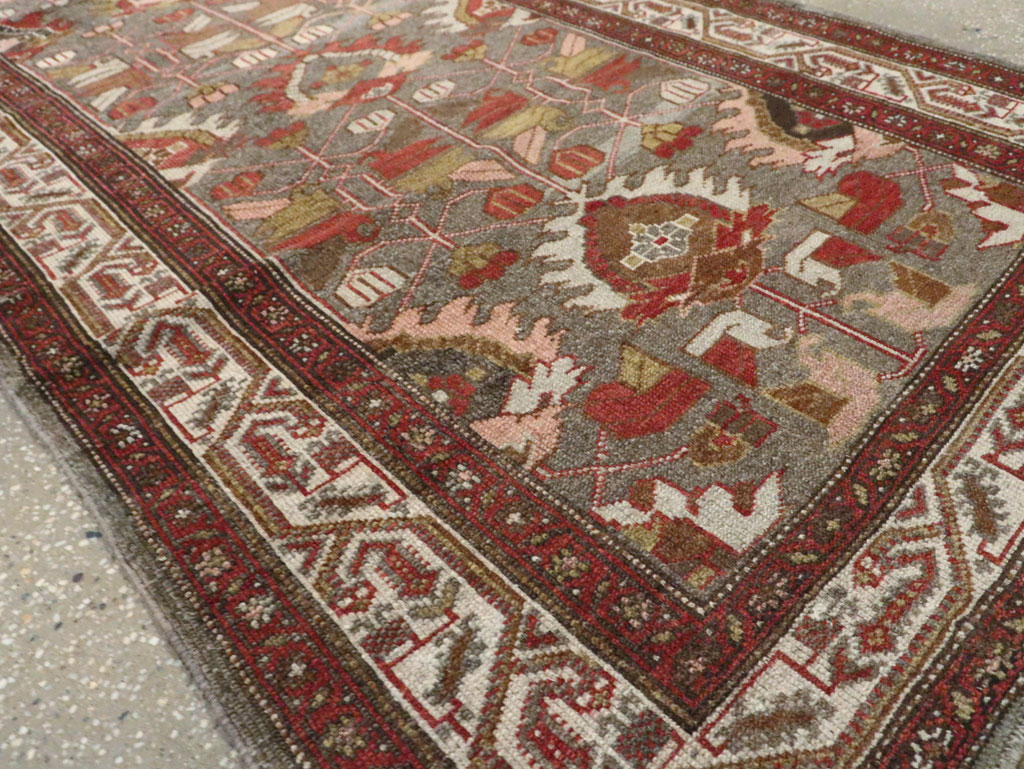 Vintage Persian Malayer Runner, No.23648 - Gss