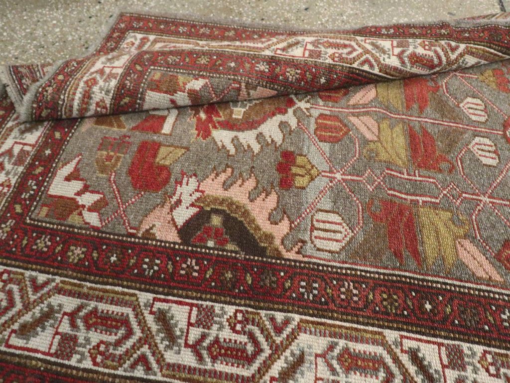 Vintage Persian Malayer Runner, No.23648 - Gss