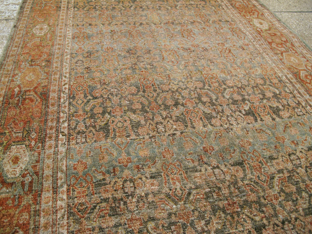 Antique Persian Senneh Malayer Runner, No.23651 - Gss