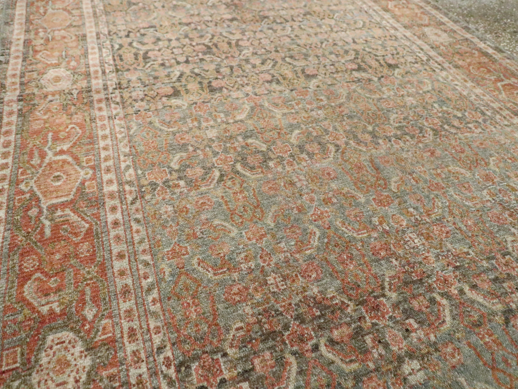 Antique Persian Senneh Malayer Runner, No.23651 - Gss