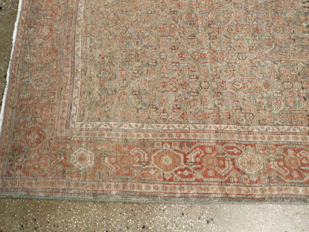 Antique Persian Senneh Malayer Runner, No.23651 - Gss