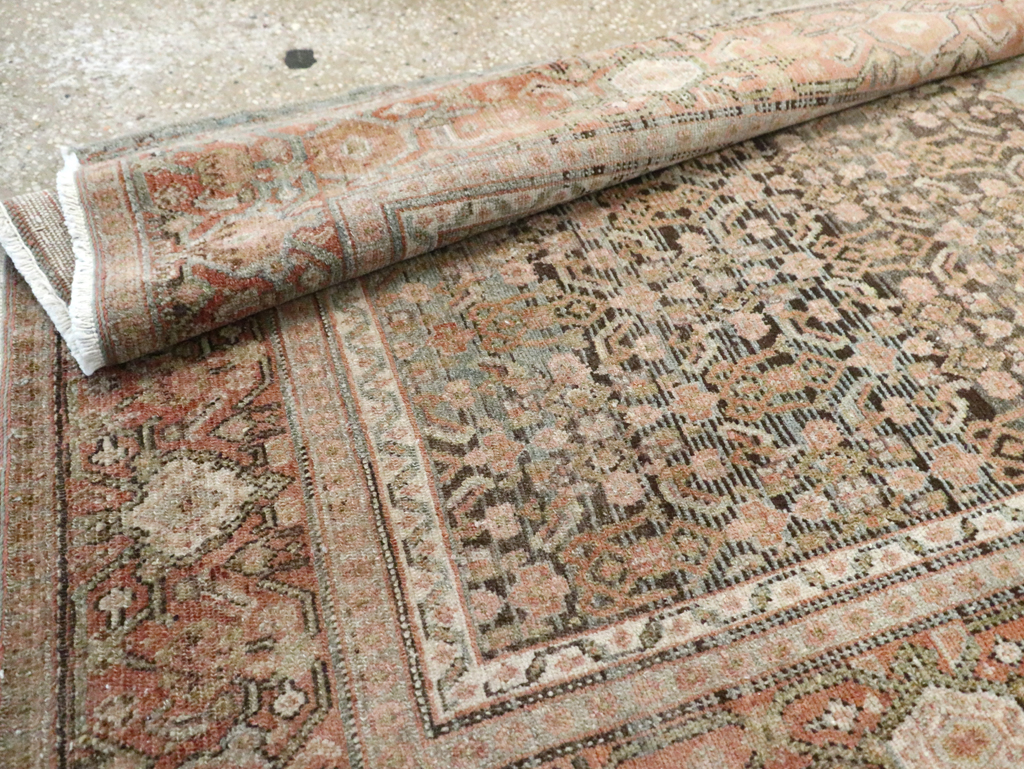 Antique Persian Senneh Malayer Runner, No.23651 - Gss